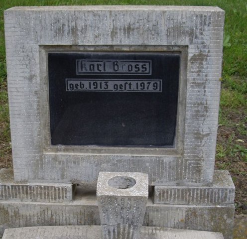 Gross Karl 1913-1979 Grabstein